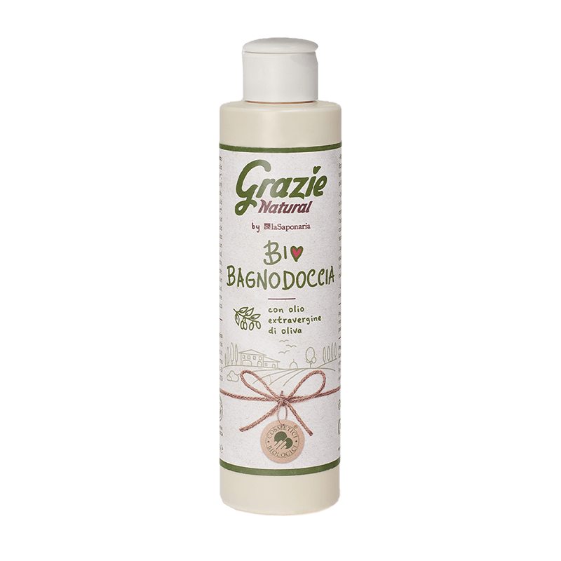 Flacone bagnodoccia biologico