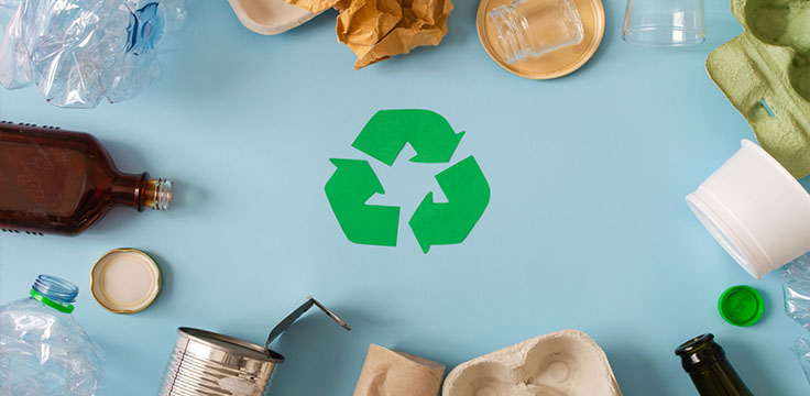 Rifiuti visti dall'alto